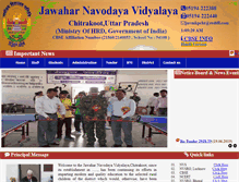 Tablet Screenshot of jnvchitrakoot.org